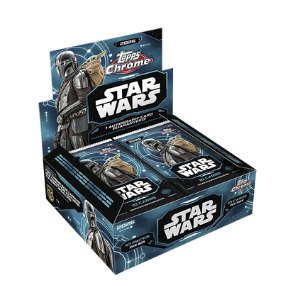 2026 Topps Star Wars Chrome Hobby Box – Star Wars Trading Cards