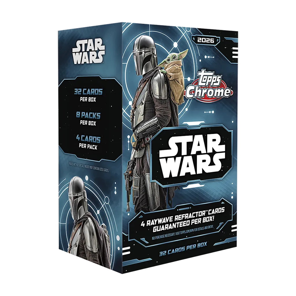 2026 Topps Star Wars Chrome Value Box – Star Wars Trading Cards