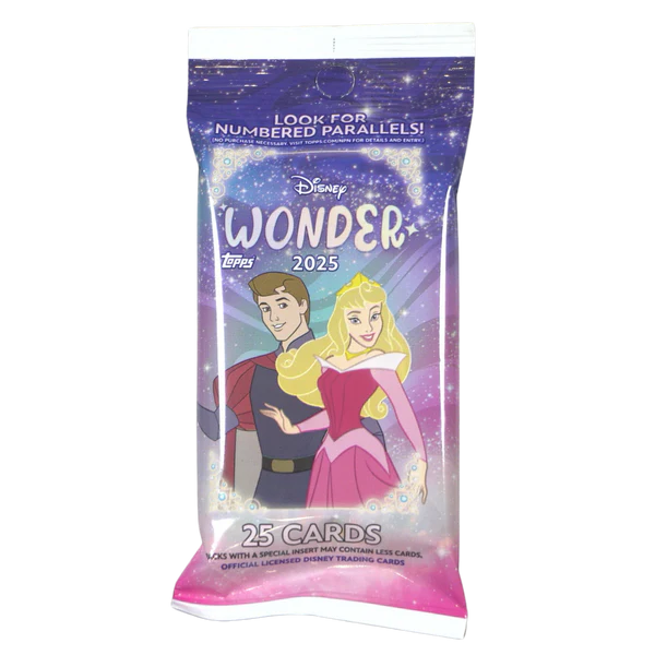 2025 Topps Disney Wonder Fat Pack (SEALED)