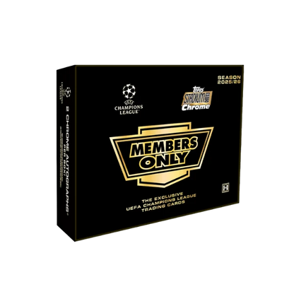 2025-26 Topps Stadium Club Chrome UEFA Club Competitions – 2x Casebreak (Members Only + Hobby, 18 Boxen) – Pick Your Team #24