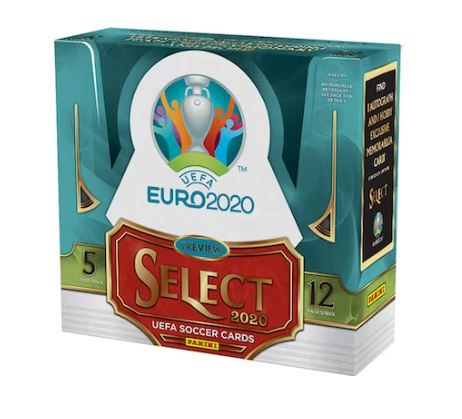 1x EINZELPACK 2020 PANINI UEFA EURO SELECT Hobby Box (LIVEBREAK)