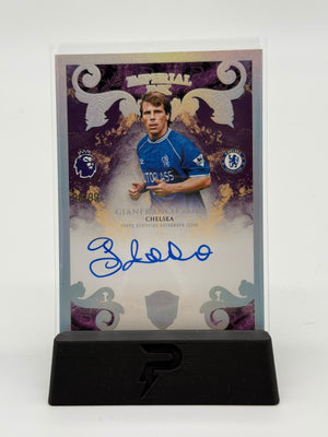 2026 Topps Premier League Royalty Gianfranco Zola Auto 96/99