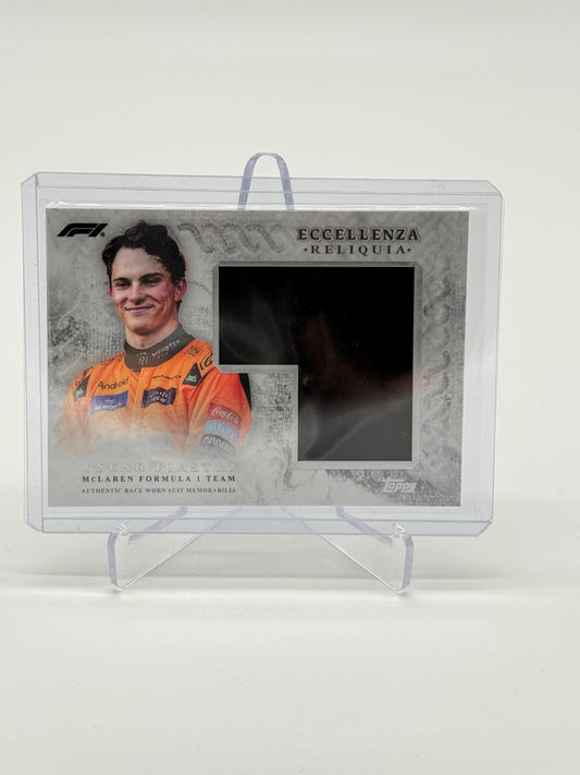 2024 Topps Formula One Eccellenza Oscar Piastri Race Worn Relic