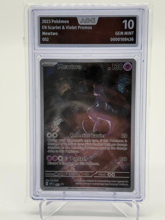 2023 Pokemon Scarlet & Violet Mewtwo 052 Eng AOG 10