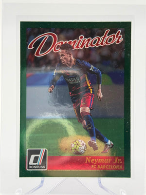 2016-17 Panini Donruss Neymar Jr. Green Dominators
