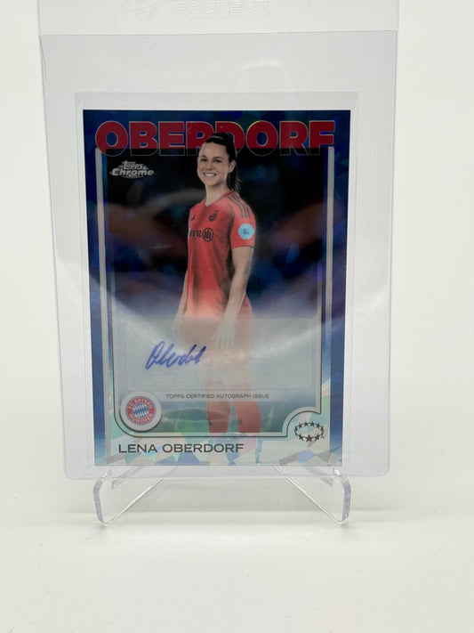 2024-25 Topps Sapphire Lena Oberndorf Auto