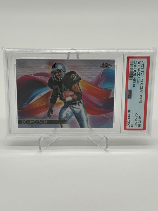 2023 Topps Composite Bo Jackson SSP Helix PSA 10