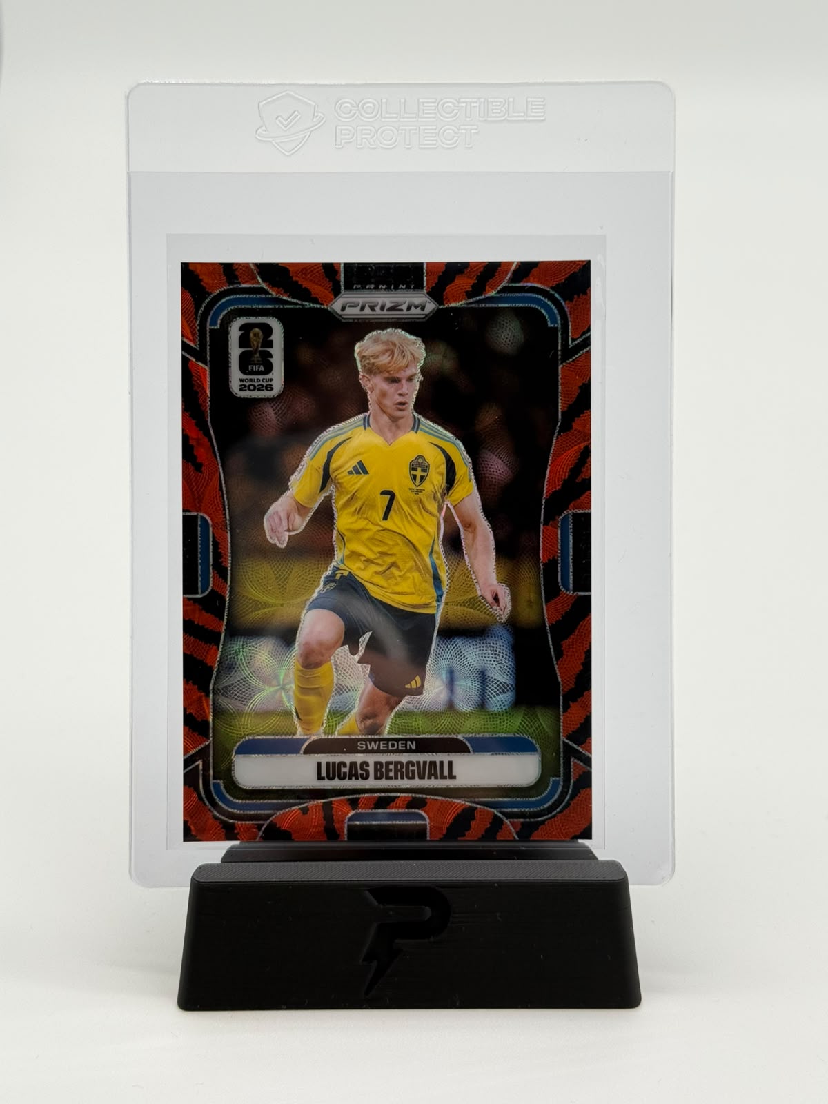 2026 Panini Prizm Fifa World Cup Lucas Bergvall Tiger