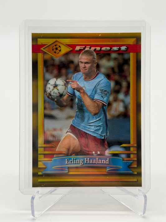 2023 Topps Finest Moment Erling Haaland 17/50