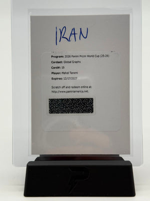 2026 Panini Prizm World Cup Mehdi Taremi Redemption