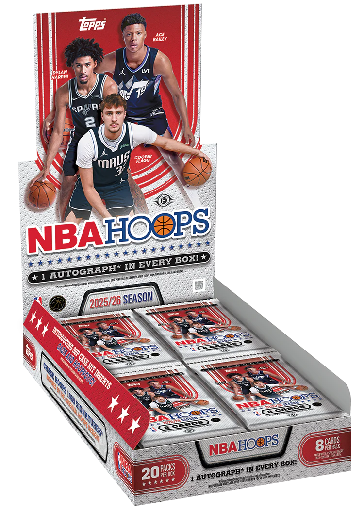 2025-26 Topps Hoops Basketball Hobby Box (LIVEBREAK)