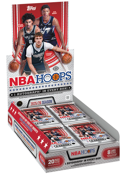 2025-26 Topps Hoops Basketball Hobby Box (LIVEBREAK)