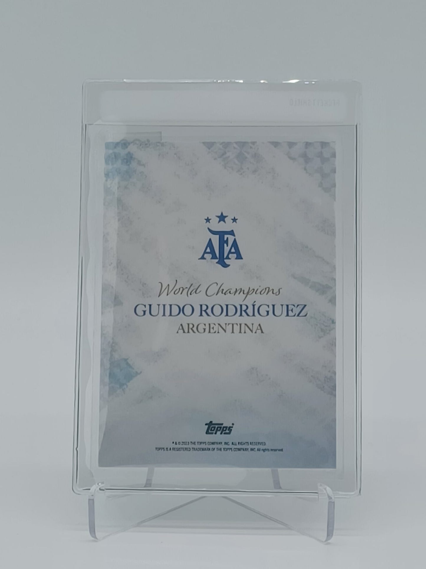 Topps Argentina World Champions Set - Guido Rodriguez /49