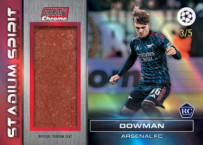 2025-26 Topps Stadium Club Chrome UEFA Club Competitions – 2x Casebreak (Members Only + Hobby, 18 Boxen) – Pick Your Team #24