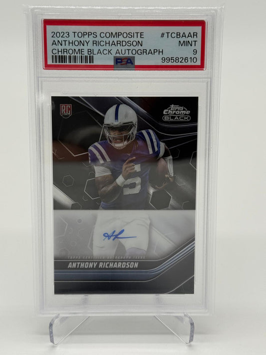 2023 Topps Composite Anthony Richardson Auto PSA 9