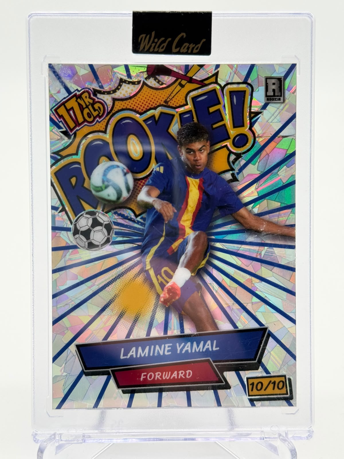 2024 Wild Card Comic Hero Lamine Yamal Rookie 10/10