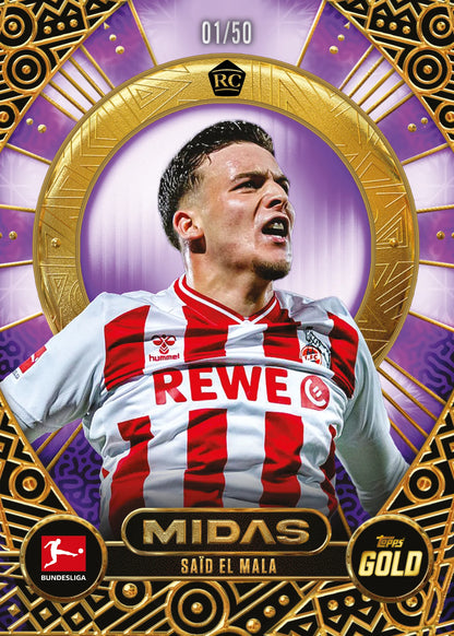 2025-26 Topps Bundesliga Gold Hobby Box (LIVEBREAK)