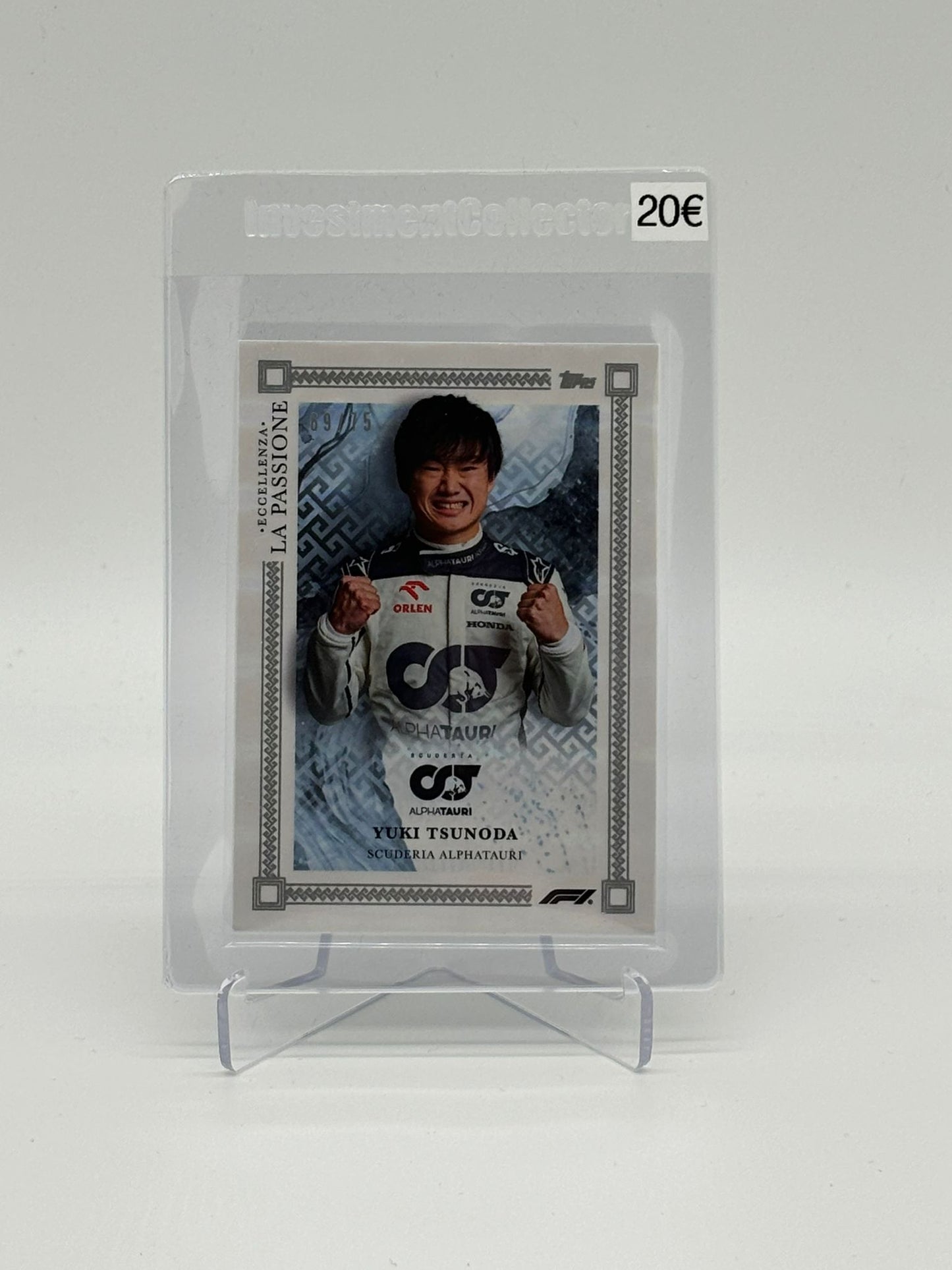 Topps Formula One Eccellenza - Yuki Tsunoda /75