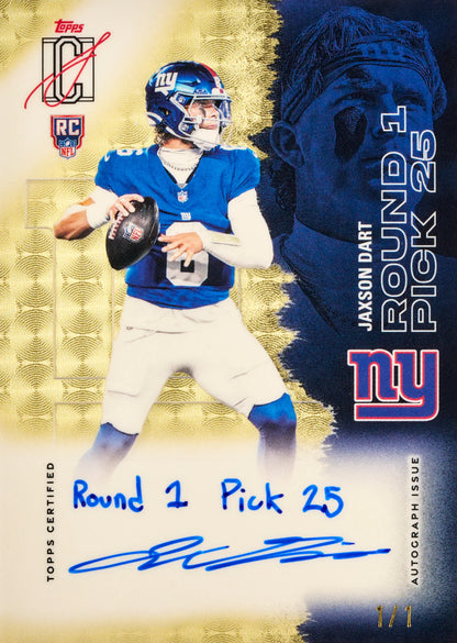 2025 Topps Signature Class Football Jumbo Box (LIVEBREAK)
