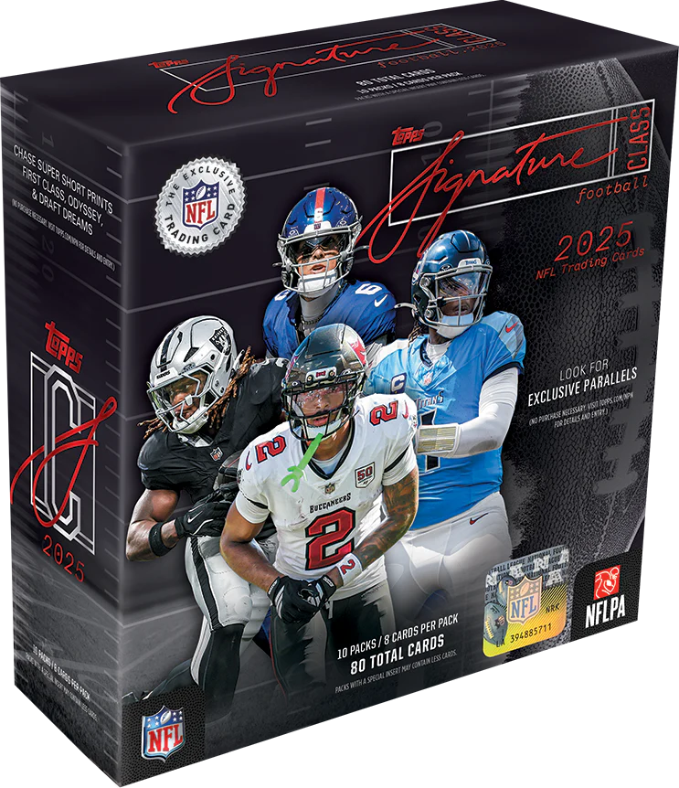 2025 Topps Signature Class Football Mega Box (LIVEBREAK)