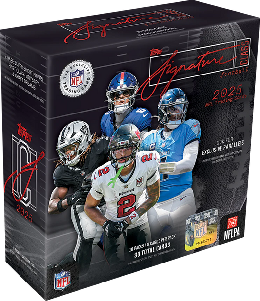 2025 Topps Signature Class Football Mega Box (LIVEBREAK)
