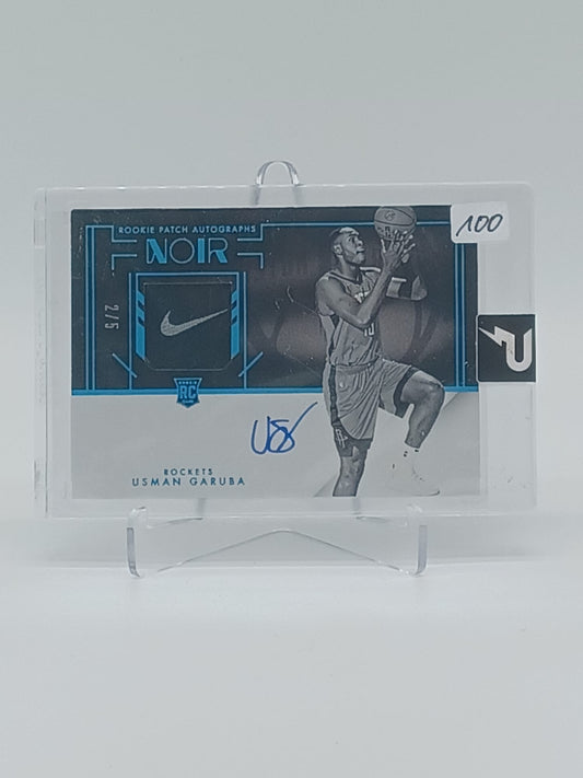 2021-22 PANINI NOIR Basketball - Usman Garuba RC Patch on Card Auto /5