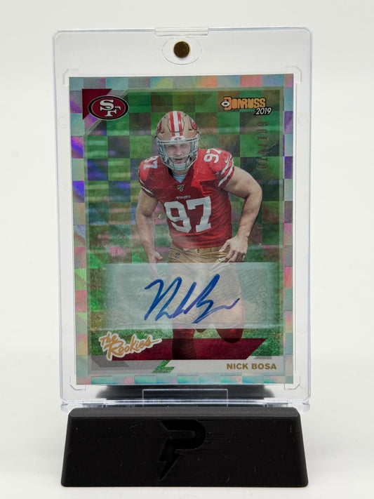 2019 Panini Donruss Nick Bosa Auto 014/199