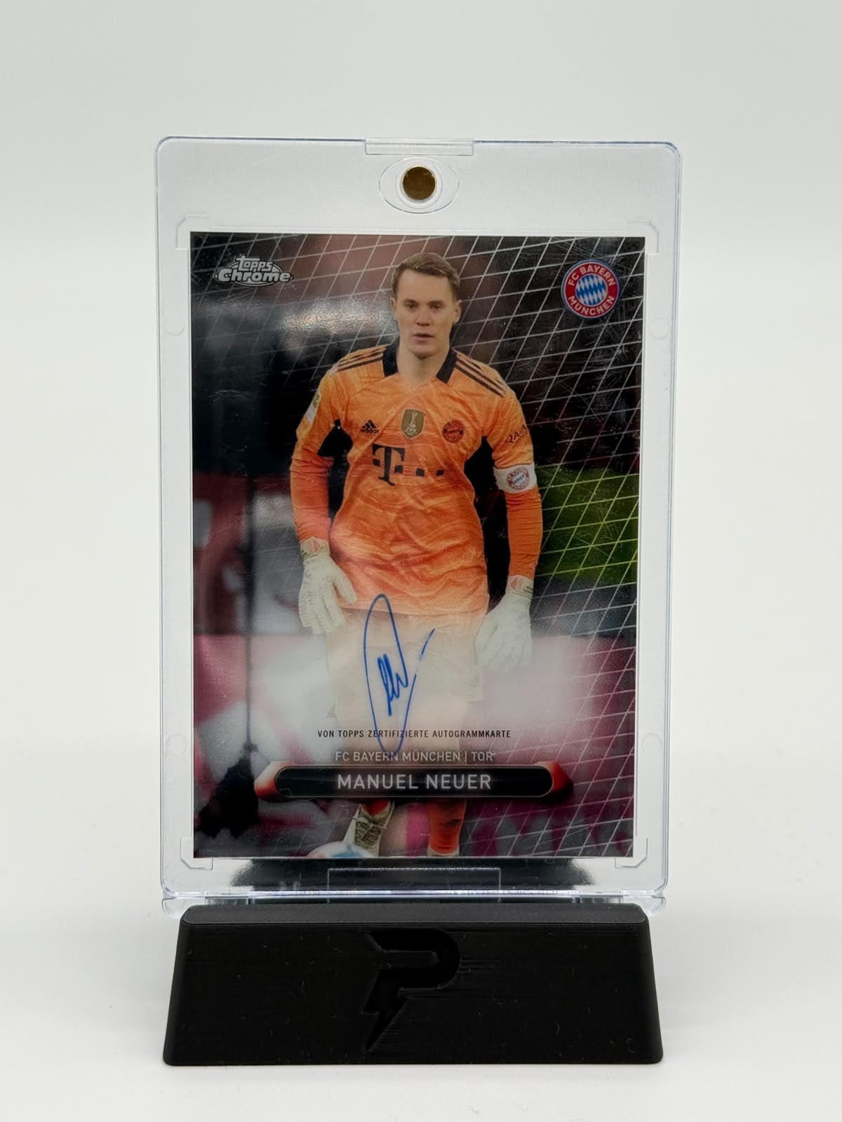 2022 Topps Chrome Bundesliga Manuel Neuer Auto 73/75