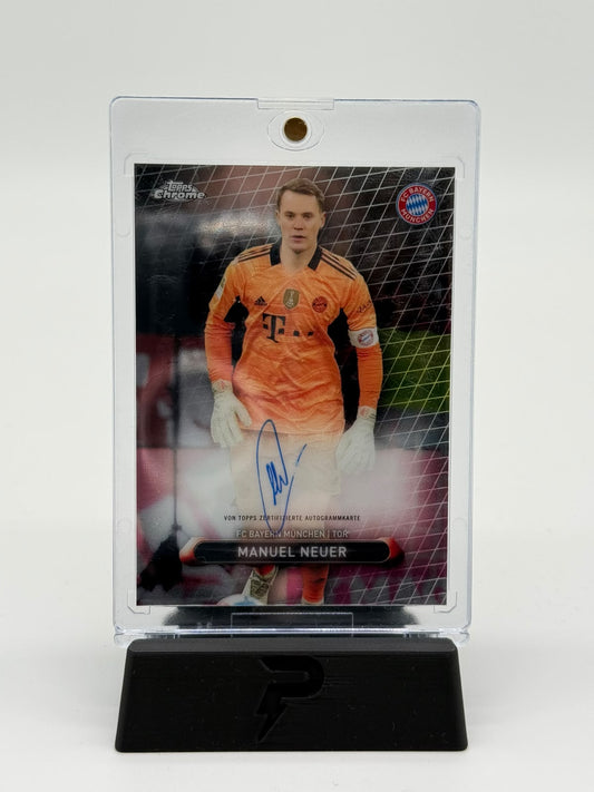 2022 Topps Chrome Bundesliga Manuel Neuer Auto 73/75