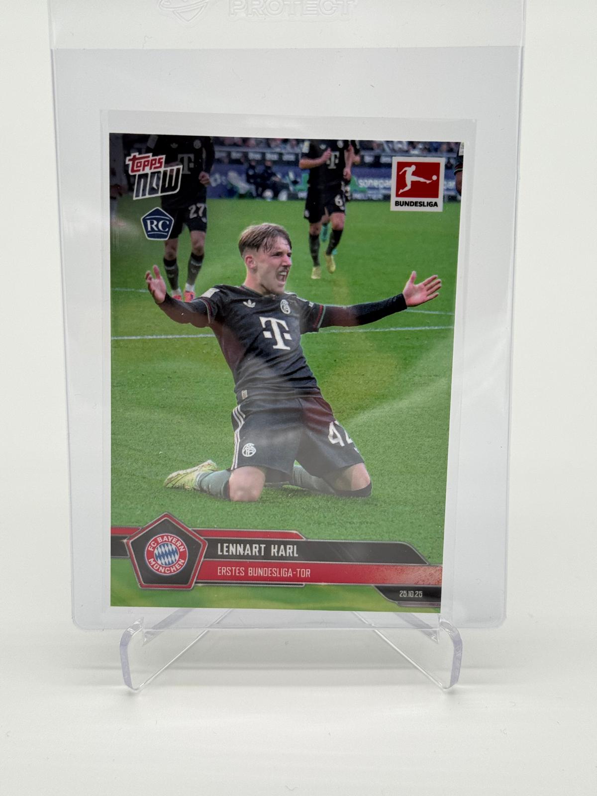 2025 Topps Now Lennart Karl RC #50