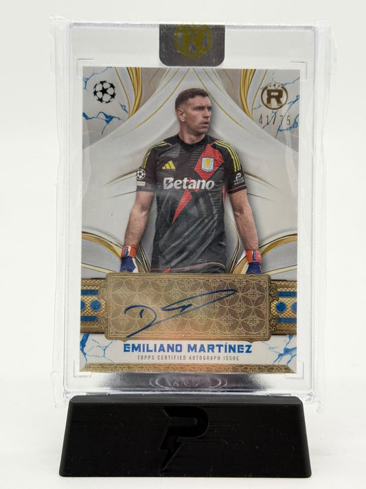 2025 Topps Reverence Emiliano Martinez 41/75 Auto