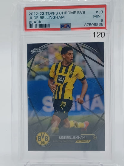 2022-23 Dortmund Chrome Team Set - Jude Bellingham /15 PSA9