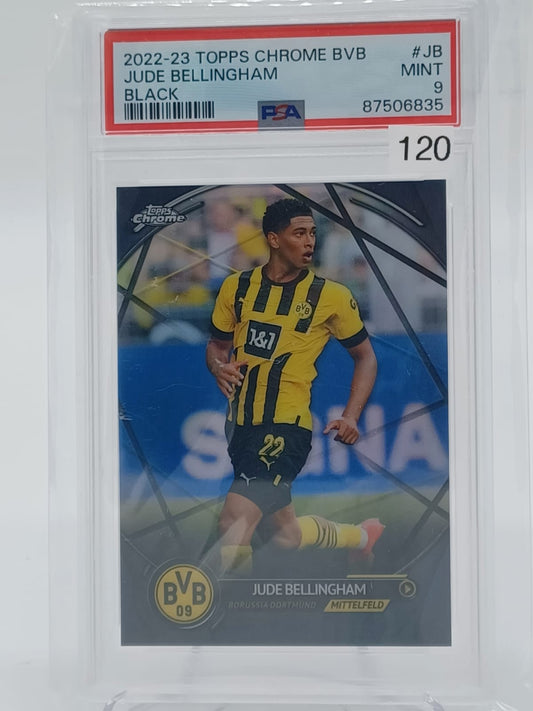 2022-23 Dortmund Chrome Team Set - Jude Bellingham /15 PSA9