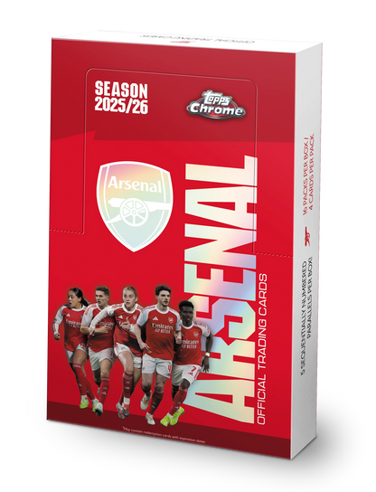 2025-26 Topps Chrome Arsenal Deck Box (SEALED)
