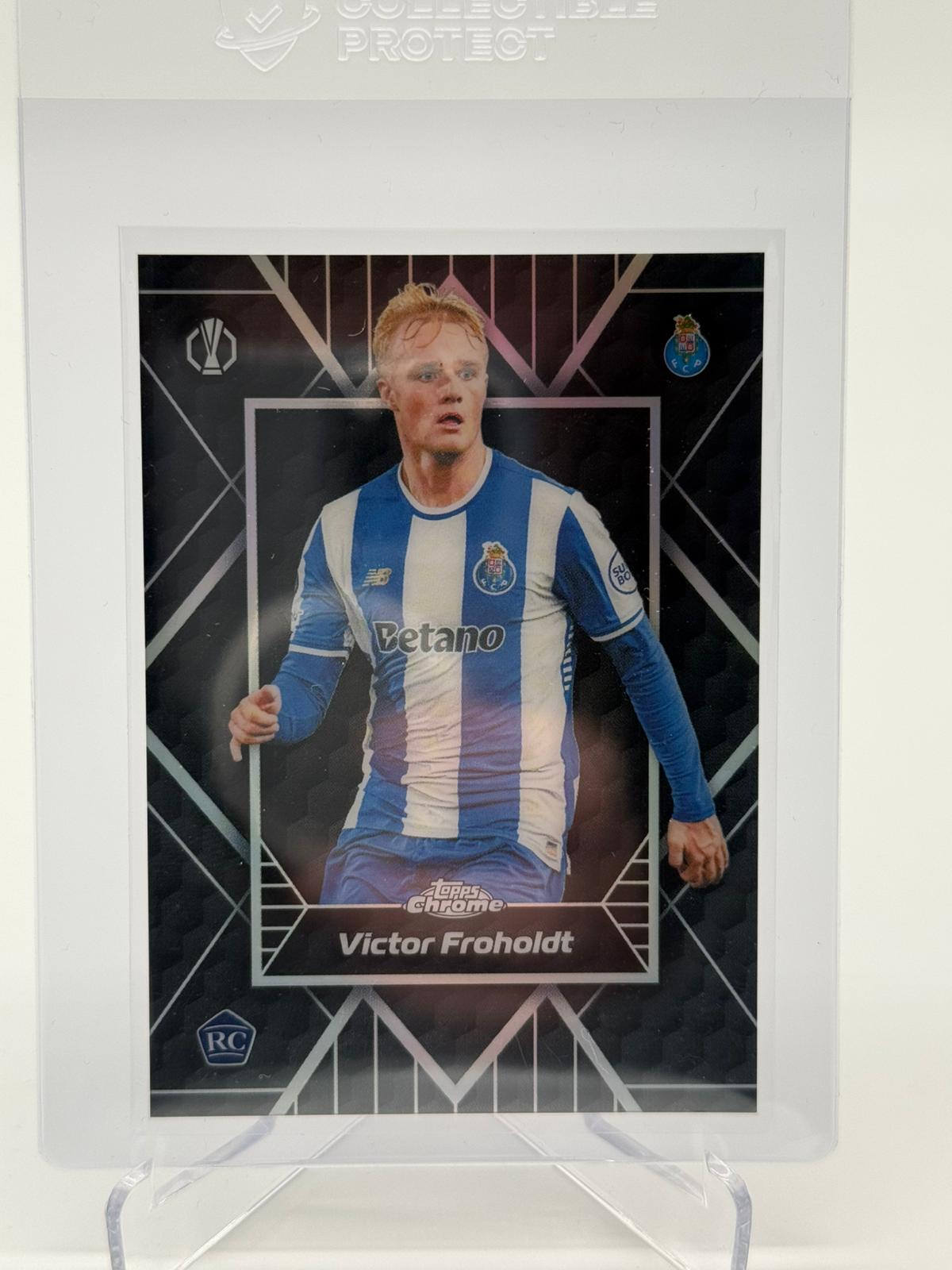 2026 Topps Chrome UCC Shadow Edge Victor Froholdt RC