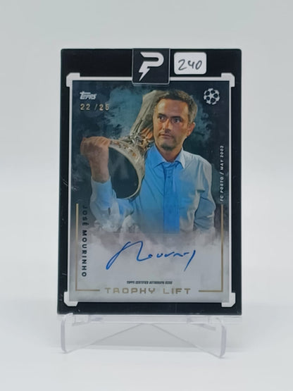 José Mourinho Platinum Curated Set - José Mourinho Auto /25