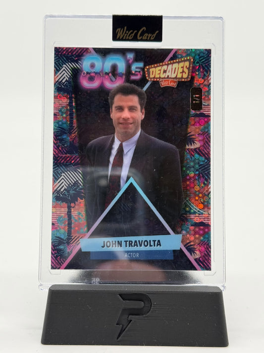 2024 Wild Card Decades John Travolta 80s 1/1