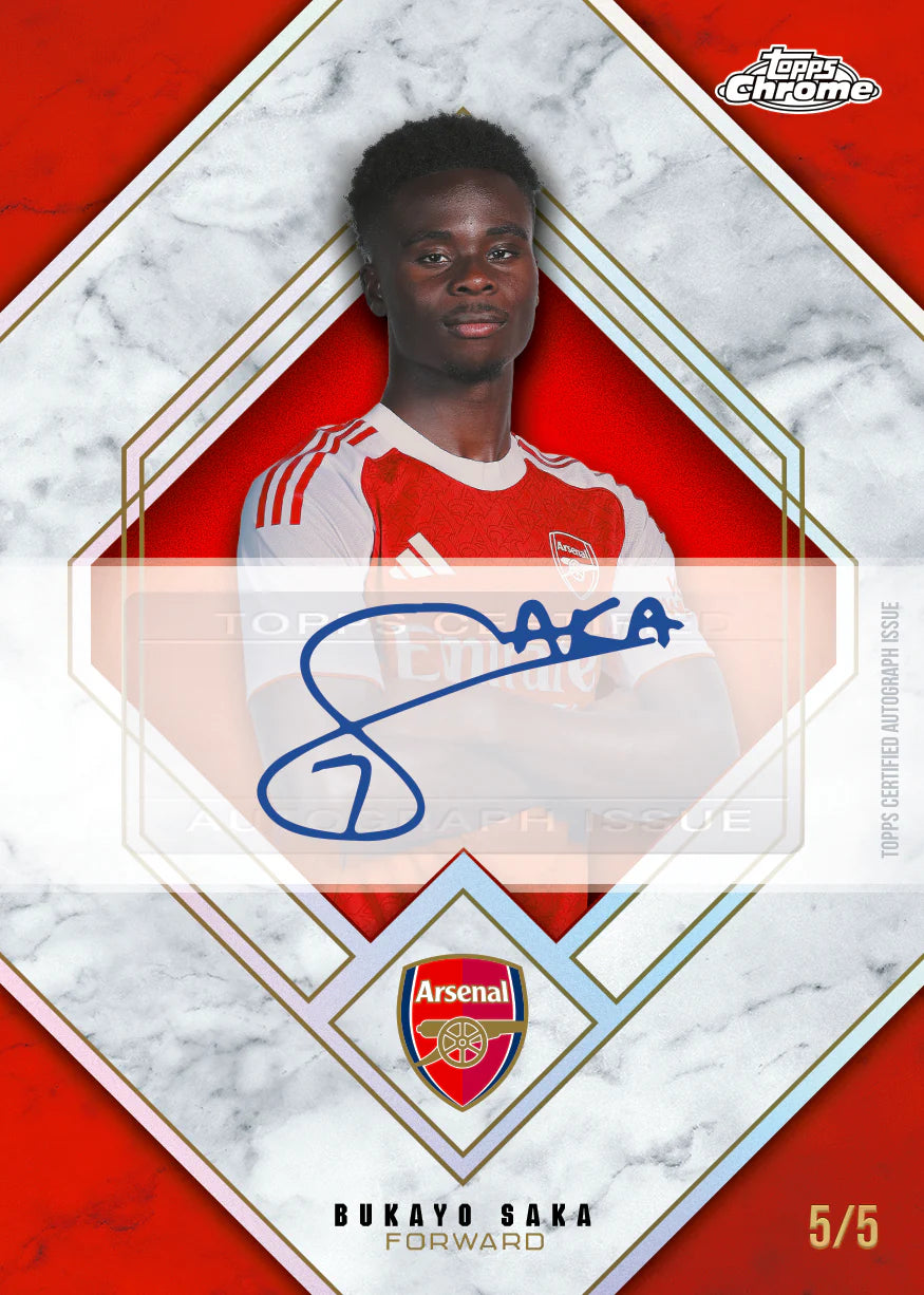 2025-26 Topps Chrome Arsenal Deck Box (SEALED)