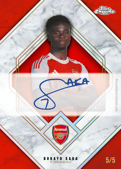 2025-26 Topps Chrome Arsenal Deck Box (SEALED)
