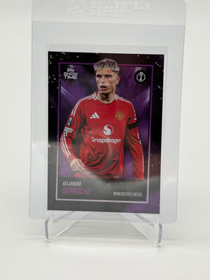 2025 Topps Showtime Alejandro Garnacho Purple Foil 10/25