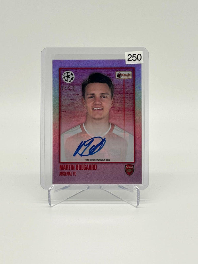 2023 Topps Merlin Heritage - Martin Ödegaard Auto /10 – PUSHDICH-TCG