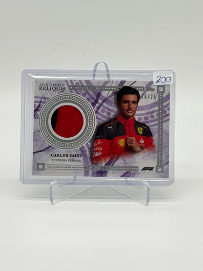 Topps F1 Eccellenza Carlos Sainz Reliquia /25