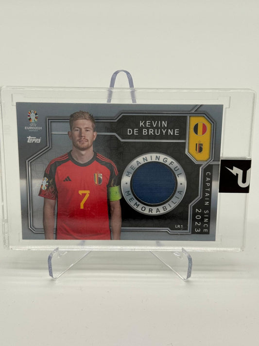 2024 Topps Match Attax Euro Kevin De Bruyne Patch