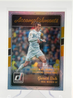 2016-17 Panini Donruss Gareth Bale Accomplishments Silver