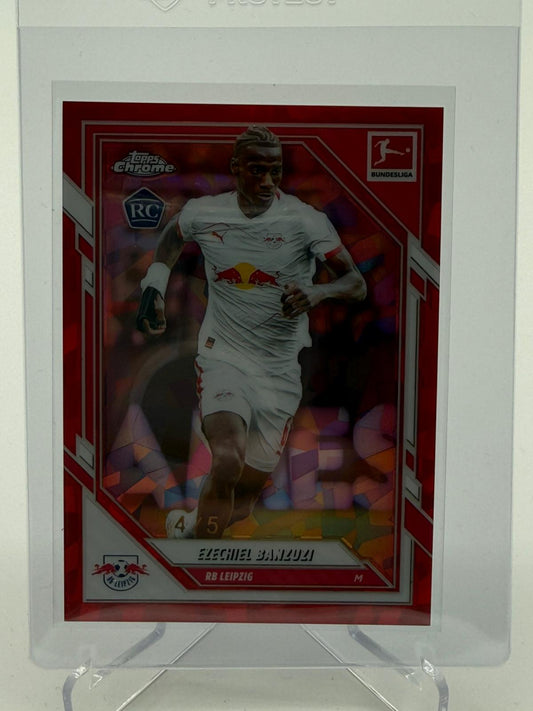 2026 Topps Chrome Bundesliga Ezechiel Banzuzi RC 4/5
