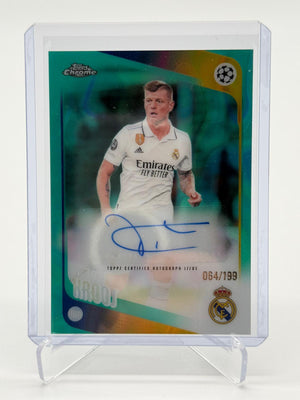 2026 Topps Chrome UCC Toni Kroos Auto 064/199