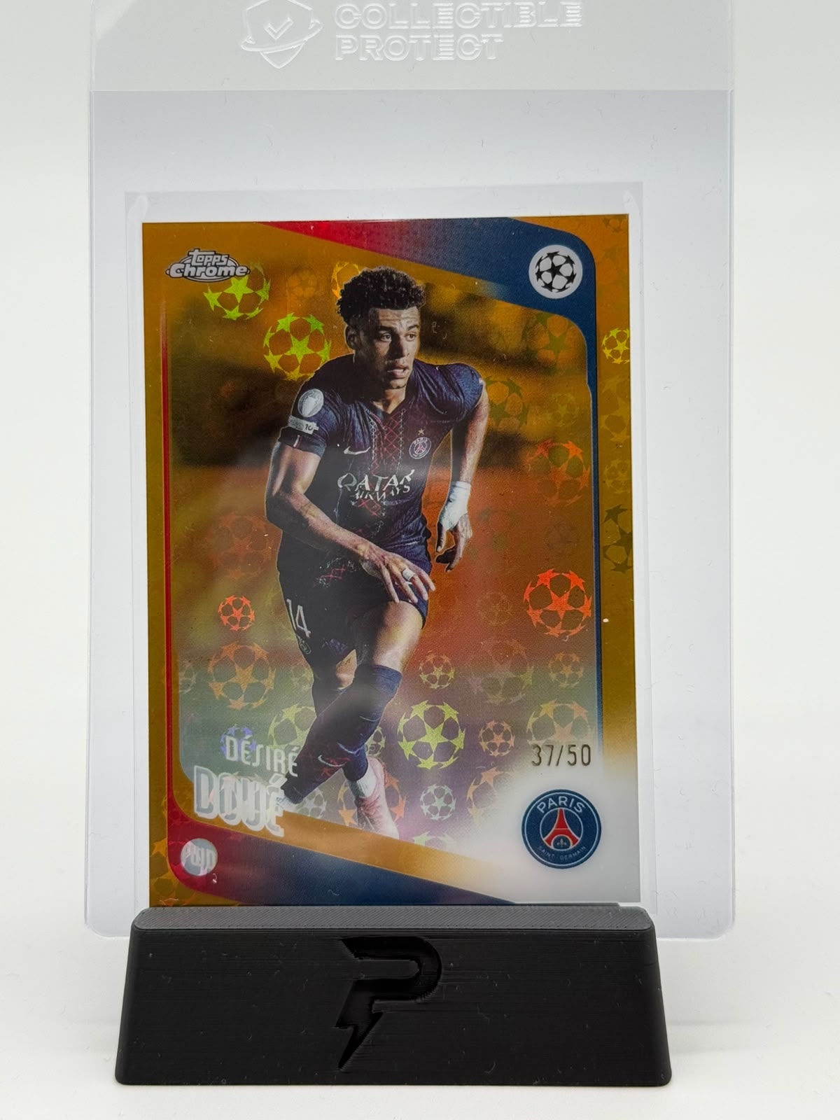2026 Topps Chrome Logofractor Desire Doue 37/50