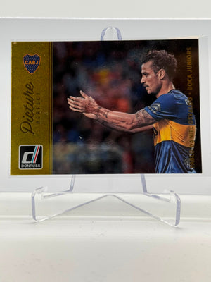 2016-17 Panini Donruss Pablo Daniel Osvaldo Picture Perfect Gold