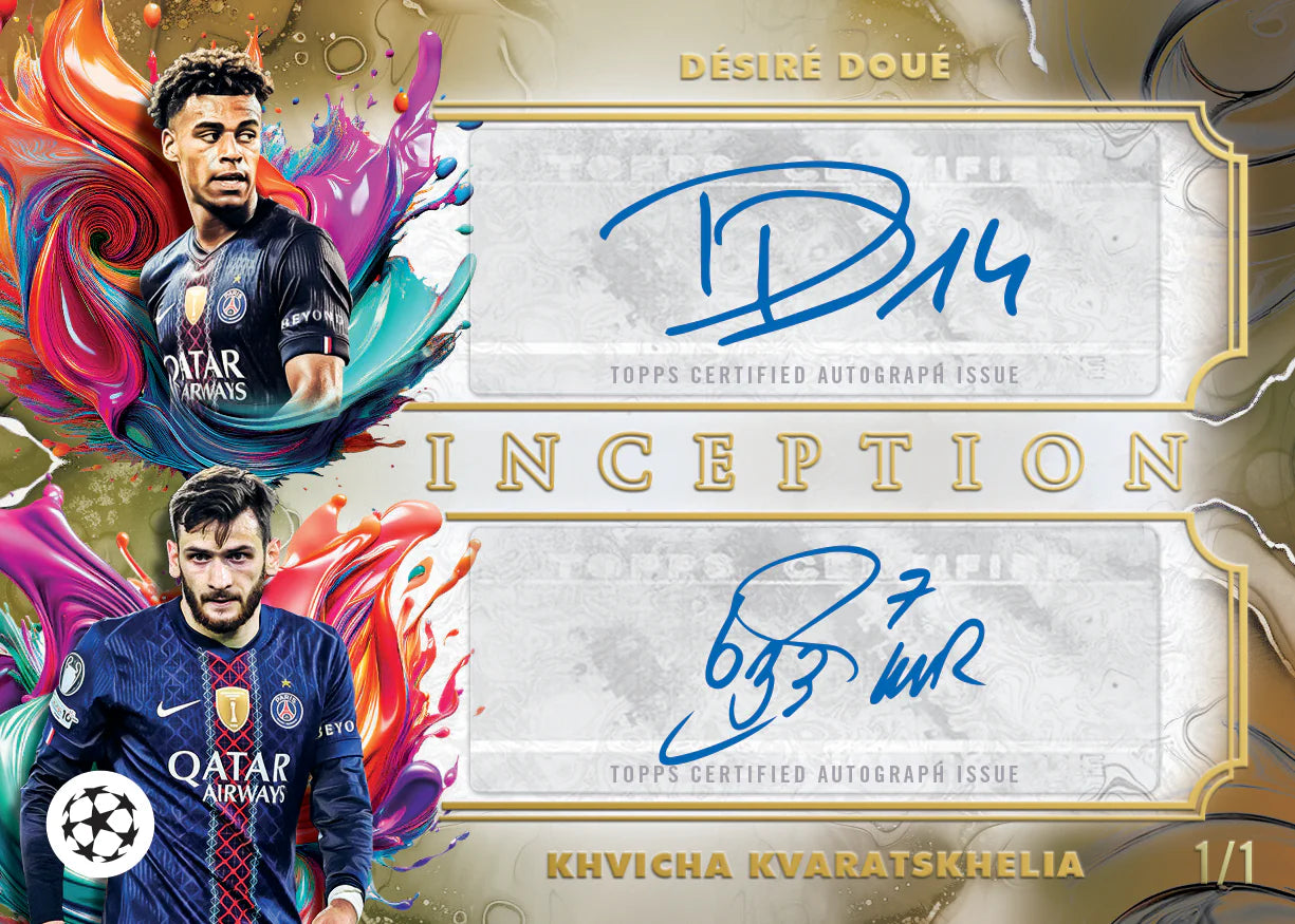 1x Case Break 2025-26 Topps UCC Inception Hobby Box #3 | 8 Boxer