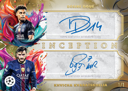 1x Case Break 2025-26 Topps UCC Inception Hobby Box #3 | 8 Boxer